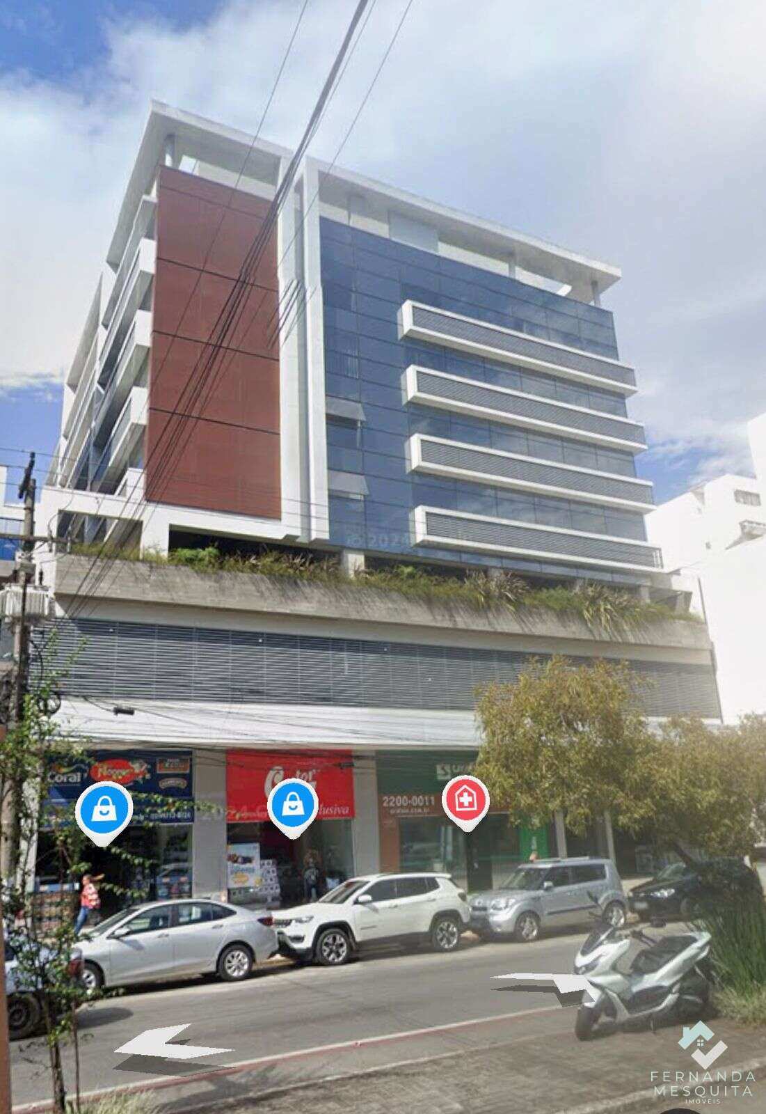 - Sala Comercial à Venda no Edifício Feliciano Sodré 266 em Agriões Teresópolis RJ | 29m² com Vaga de Garagem