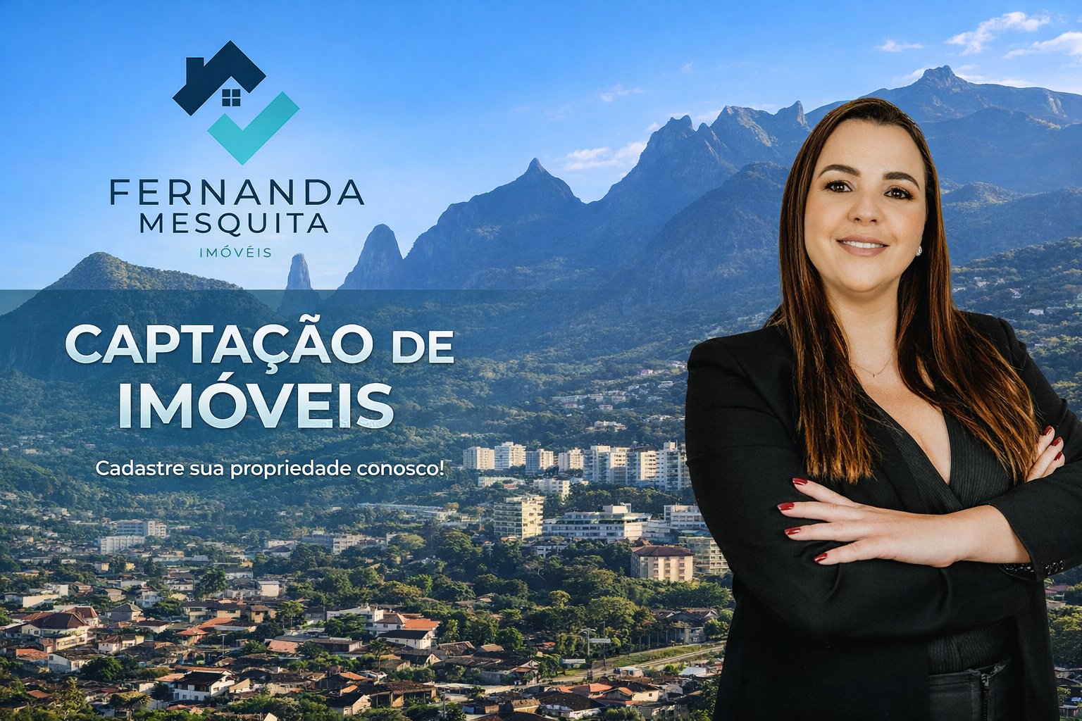 Quer vender ou alugar seu imóvel em Teresópolis com segurança, visibilidade e resultado? - Fernanda Mesquita Imóveis em Teresópolis/RJ